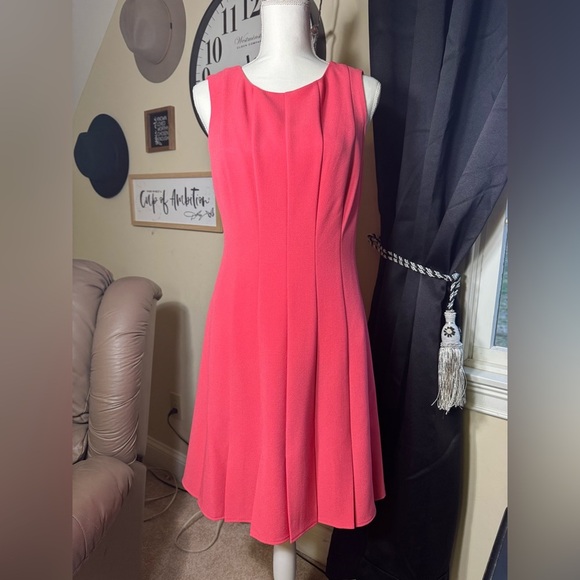JESSICA HOWARD Elegant Pink Sleeveless Dress size 8 - Picture 1 of 11
